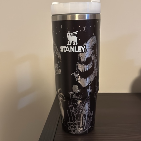 Nightmare Before Christmas Movies Custom Stanley Cup 30 oz Tumbler With Handle - Picture 3 of 8